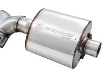 Tread Edition Axleback Dual Exhaust for Jeep JL/JLU 3.6L/2.0T - Chrome Silver Tips image 3