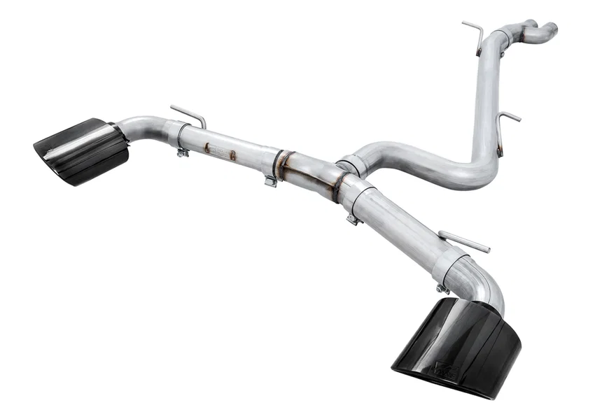 Track Edition Exhaust for Audi 8V RS 3 - Diamond Black RS-style Tips