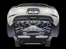Touring Edition Exhaust for Porsche 718 Boxster / Cayman - Chrome Silver Tips image 6