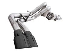 0FG Exhaust with BashGuard for 3rd Gen Tacoma - Dual Diamond Black Tips image 9