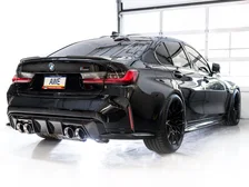 Track Edition Catback Exhaust for BMW G8X M3/M4 - 4.5" Chrome Silver Tips image 8
