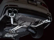 Track Edition Exhaust for Audi C8 S6/S7 - 4.5" Chrome Silver Tips image 15
