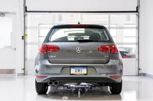 Touring Edition Exhaust for VW MK7 Golf 1.8T - Chrome Silver Tips (90mm) image 3