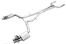 SwitchPath™ Exhaust for W213 AMG E63/S Sedan / Wagon (for Non-AMG Performance Exhaust Cars) for Mercedes-Benz image 1