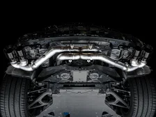 Track Edition Exhaust for C8 Corvette - 4.5" Diamond Black Tips image 10