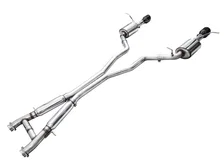 Touring Edition Exhaust for Dodge Durango 6.4 / 6.2 SC - Diamond Black Tips image 2