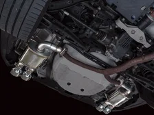 Touring Edition Axleback Exhaust for VB Subaru WRX - 4" Chrome Silver Tips image 10