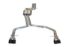 Track Edition Exhaust System for B8 S5 4.2L - 3.5" Diamond Black Tips image 1