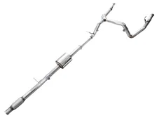 0FG Catback Split Rear Exit Exhaust for 4th Gen Silverado/Sierra 1500 5.3L (with bumper cutouts) - OE Tips image 2
