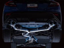 Track Edition Catback Exhaust for VB Subaru WRX - 4" Chrome Silver Tips image 11