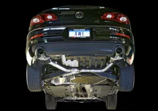 Touring Edition Exhaust for VW CC 2.0T - Dual Outlet - Diamond Black Tips image 2