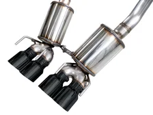 Touring Edition Axleback Exhaust for C6 Chevrolet Corvette Z06/ZR1 - 4.5” Diamond Black Tips image 4