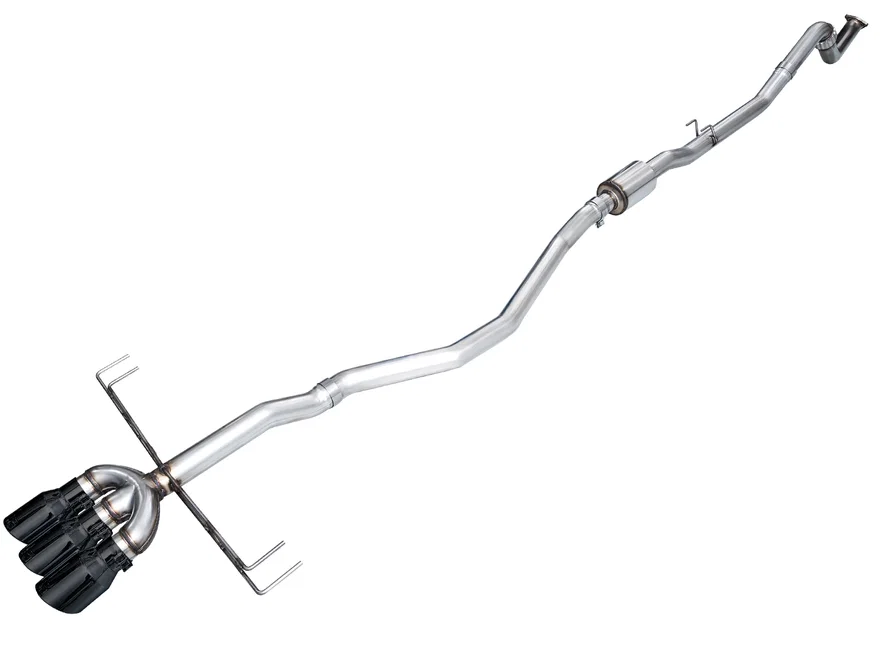Track Edition Exhaust for DE5 Integra Type-S - Triple Diamond Black Tips