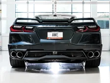 Touring Edition Exhaust for C8 Corvette - 4.5" Chrome Silver Tips image 6