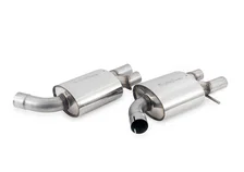 Touring Edition Exhaust for Audi C7.5 A6 3.0T - Quad Outlet, Diamond Black Tips image 2