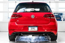 SwitchPath™ Exhaust for MK7 Golf R - Diamond Black Tips, 102mm image 5