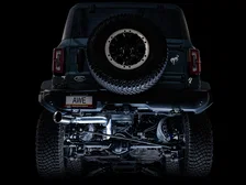 0FG Catback Exhaust for Ford Bronco with BashGuard™ - Single 5" Chrome Silver Tip image 6