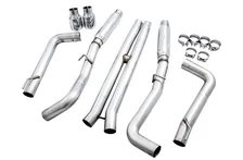 Track Edition Exhaust for 17+ Charger 5.7 - Chrome Silver Tips image 6