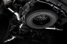 Tread Edition Catback Dual Exhaust for Jeep JT 3.6L - Diamond Black Tips image 11