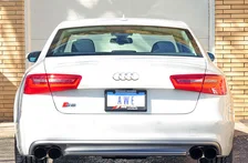 Touring Edition Exhaust for Audi C7 S6 4.0T - Diamond Black Tips image 3