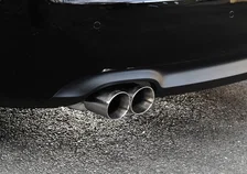 Touring Edition Exhaust for B8 A5 2.0T - Quad Outlet, Chrome Silver Tips for Audi A5 Quattro image 2