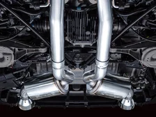 Touring Edition Exhaust for Nissan Z - Chrome Silver Tips image 17