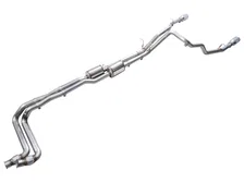 0FG Catback Exhaust for 2025+ RAM 1500 3.0TT Rebel - 5” Chrome Silver Tips image 2