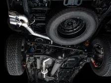 0FG Exhaust for 4th Gen Toyota Tacoma - Dual Chrome Silver Tips image 12