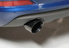 Touring Edition Exhaust for Audi 8V A3 2.0T - 3.5" Diamond Black Tips image 3