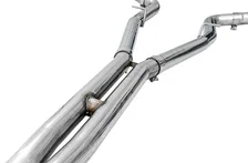 Touring Edition Exhaust for 15+ Charger 6.4 / 6.2 SC - Chrome Silver Tips image 4