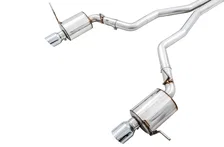 Touring Edition Exhaust for Jeep Grand Cherokee SRT - Chrome Silver Tips image 2