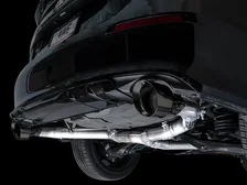 Track Edition Exhaust for FE1 Civic Si/DE4 Acura Integra - 5" Diamond Black Tips image 10