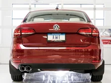 Touring Edition Exhaust for MK6 Jetta 1.4T - Chrome Silver Tips image 4