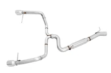 Track Edition Exhaust for VW Golf Alltrack / Sportwagen 4Motion - Chrome Silver Tips image 4