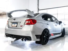Touring Edition Exhaust for VA STI / GV WRX / GV STI Sedan - 4" Chrome Silver Quad Tips for Subaru image 5
