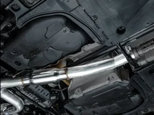 Track Edition Exhaust for Volkswagen MK8 Golf R - Diamond Black Tips image 8
