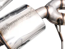 Touring Edition Catback Exhaust for '22+ Porsche Macan 2.9TT - Chrome Silver Tips image 4