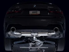 Touring Edition Axleback Exhaust for BMW G2X 330i/430i - 4.5” Chrome Silver Tips image 12