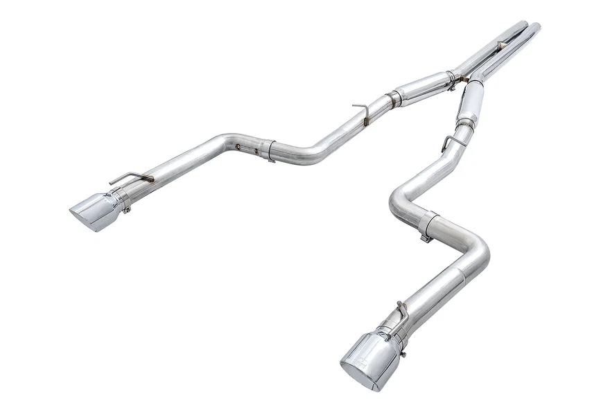 Track Edition Exhaust for 17+ Charger 5.7 - Chrome Silver Tips