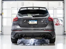 Touring Edition Cat-back Exhaust for Ford Focus RS- Non-Resonated - Chrome Silver Tips image 3