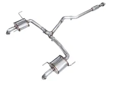 0FG Exhaust for Subaru Outback 2.4T - Dual BashGuards image 1