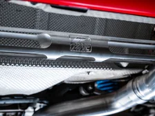 Track Edition Catback Exhaust for BMW F8X M3/M4 - 4" Chrome Silver Tips image 7