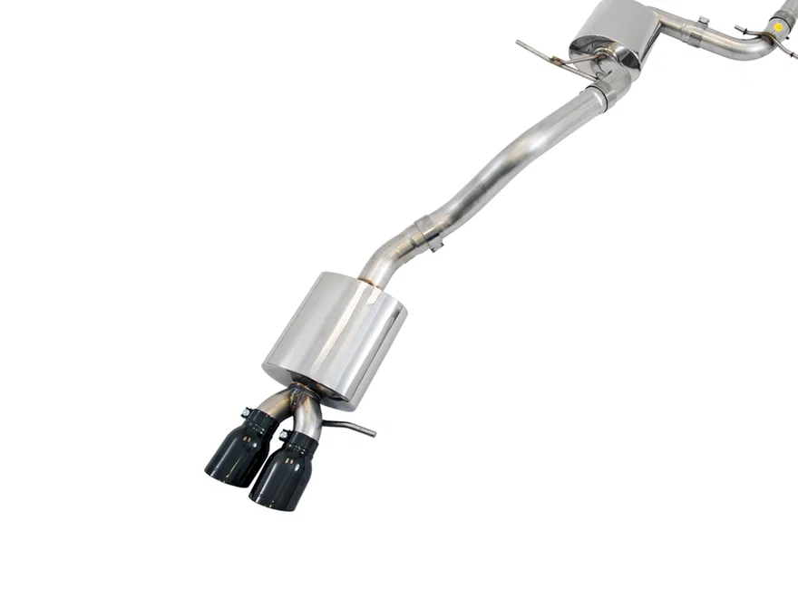 Touring Edition Exhaust for MK6 Jetta 1.4T - Diamond Black Tips