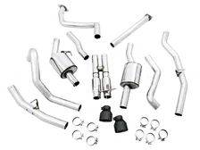 0FG Catback Exhaust for RAM TRX - 5" Diamond Black Tips image 3