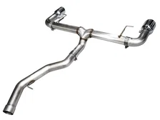 Track Edition Axleback Exhaust for BMW G2X 330i/430i - 4.5” Chrome Silver Tips image 3