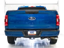 0FG Dual Side Exit Exhaust for Ford F-150 Regular Cab - 4.5" Chrome Silver Tips image 7