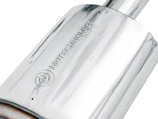0FG Catback Exhaust for 4th Gen Silverado/Sierra 1500 6.2L (with bumper cutouts) - 4" Diamond Black Tips image 6