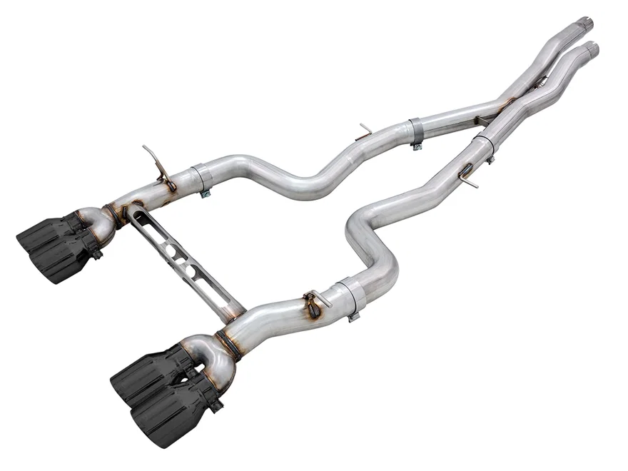 Track Edition Catback Exhaust for BMW F8X M3/M4 - 4" Diamond Black Tips