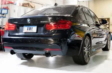 Touring Edition Axleback Exhaust for BMW F3X 335i/435i - 4" Diamond Black Tips image 5