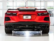 Touring Edition Exhaust for C8 Corvette - 4.5" Diamond Black Tips image 10